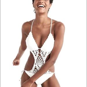 A&F Crochet Swimsuit